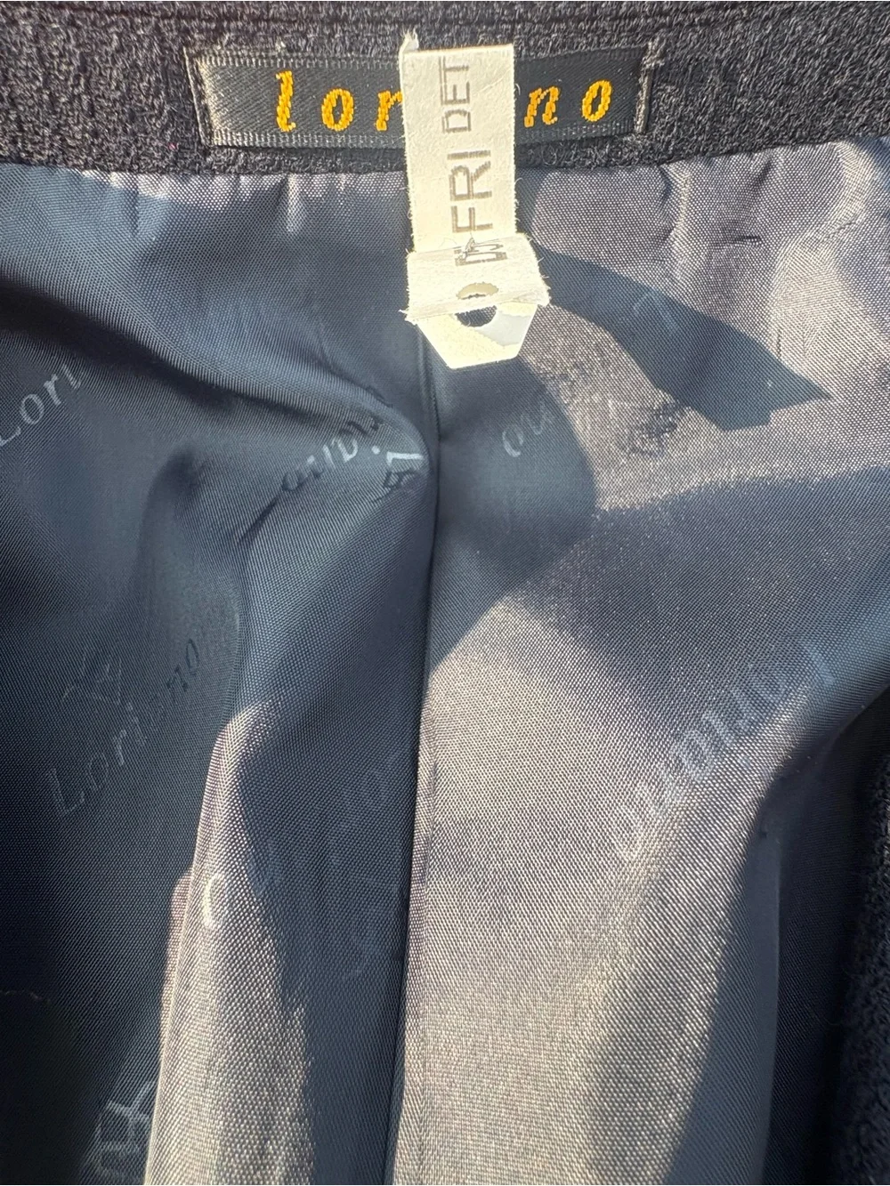 Loriano Collection Men’s 46R Black 100% Wool 3 Button Blazer Sport Coat